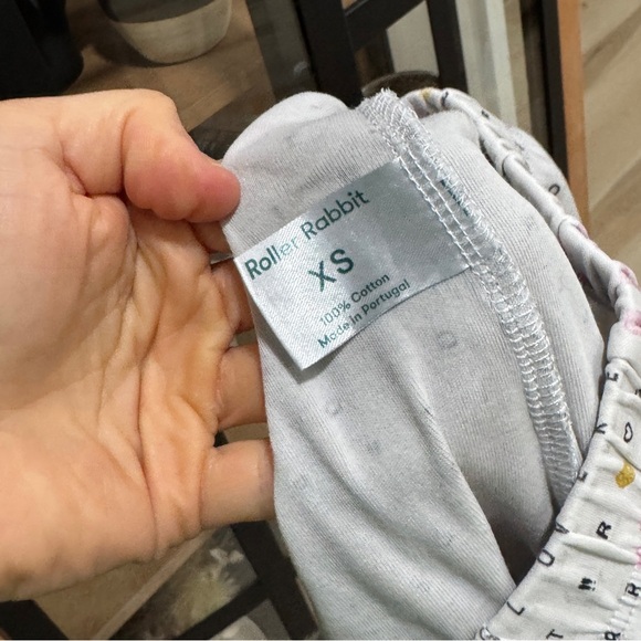 Roller Rabbit x Little Words Project Love & Letters print shorts pajamas pima - Picture 7 of 7